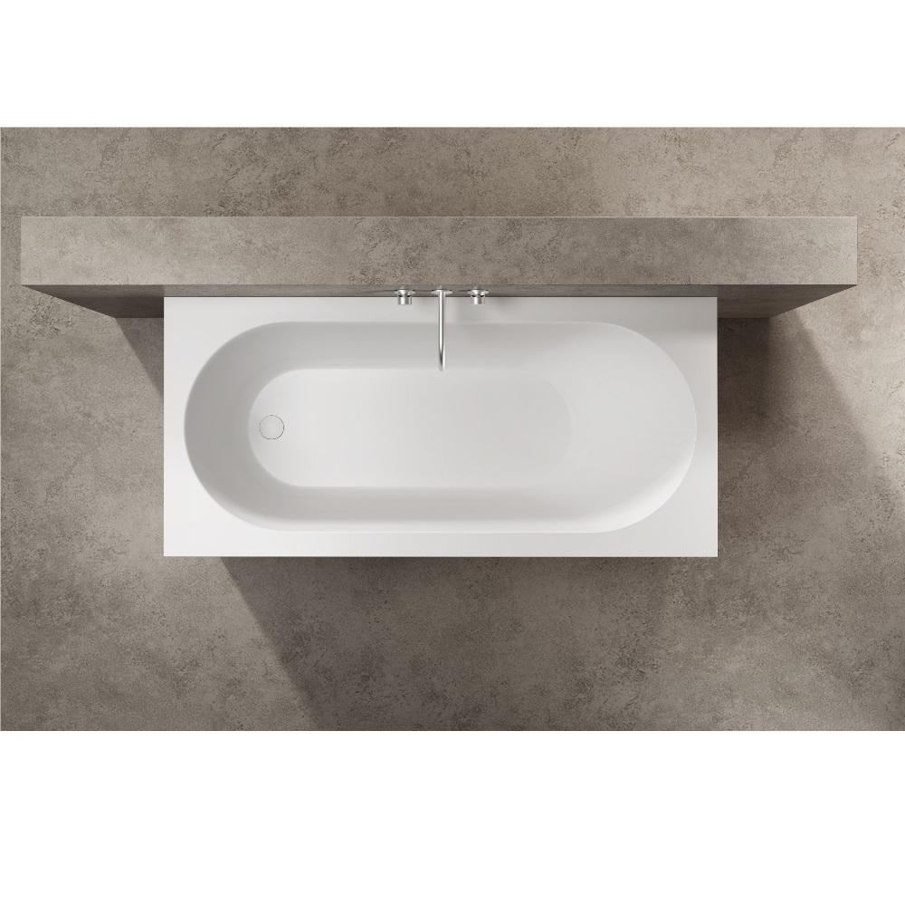 Ванна из искусственного камня Vincea Solid Surface 150х75 Белый матовый — изображение 3