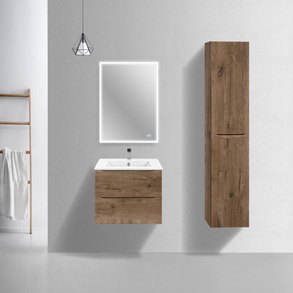 Тумба подвесная Vincea Mia Slim 60 Дуб винтажный — изображение 2