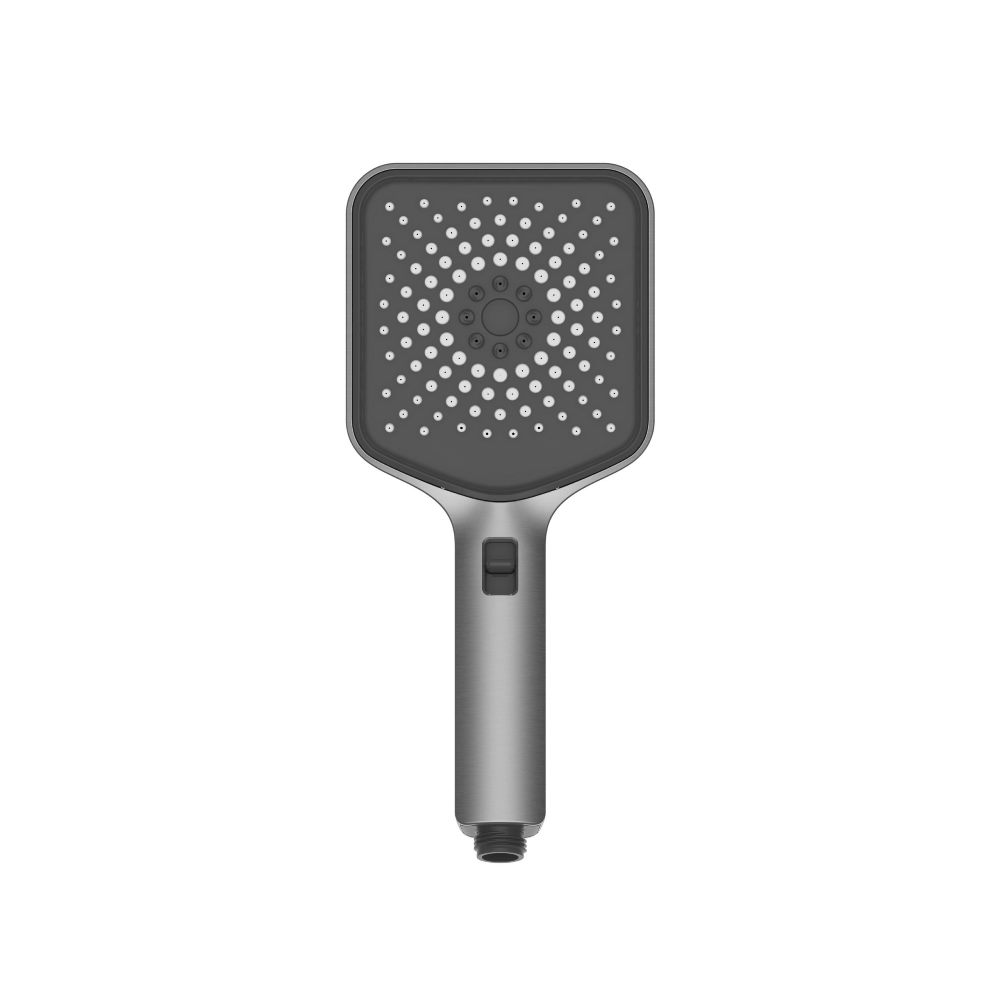 Ручной душ с шлангом Vincea Inspire Вороненая сталь
